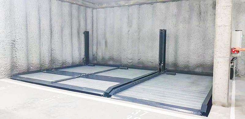 地坑式停車質量有保證，安全性能更高